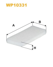 WP10331 Filtr, vzduch v interiéru WIX FILTERS