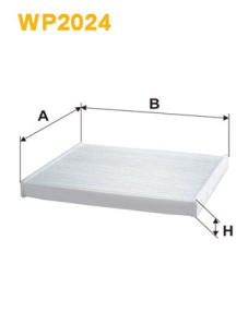 WP2024 Filtr, vzduch v interiéru WIX FILTERS