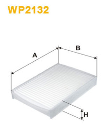 WP2132 Filtr, vzduch v interiéru WIX FILTERS