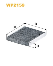 WP2159 Filtr, vzduch v interiéru WIX FILTERS