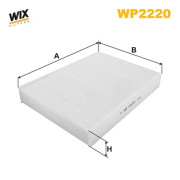 WP2220 WIX FILTERS filter vnútorného priestoru WP2220 WIX FILTERS