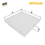 WP2240 Filtr, vzduch v interiéru WIX FILTERS