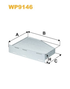 WP9146 Filtr, vzduch v interiéru WIX FILTERS