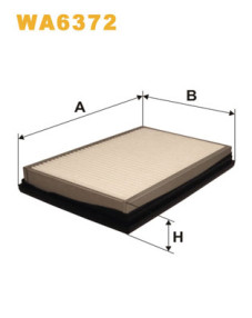 WA6372 WIX FILTERS vzduchový filter WA6372 WIX FILTERS