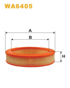 WA6405 Vzduchový filtr WIX FILTERS