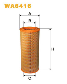 WA6416 Vzduchový filtr WIX FILTERS