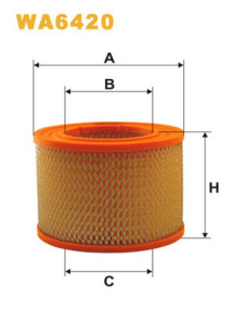 WA6420 Vzduchový filtr WIX FILTERS