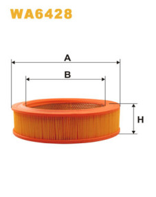 WA6428 Vzduchový filtr WIX FILTERS