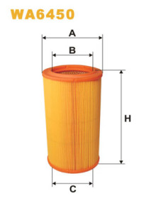 WA6450 Vzduchový filtr WIX FILTERS