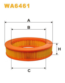 WA6461 Vzduchový filtr WIX FILTERS