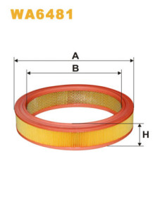 WA6481 Vzduchový filtr WIX FILTERS