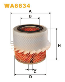 WA6634 WIX FILTERS vzduchový filter WA6634 WIX FILTERS