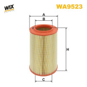 WA9523 Vzduchový filtr WIX FILTERS