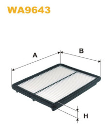 WA9643 WIX FILTERS vzduchový filter WA9643 WIX FILTERS