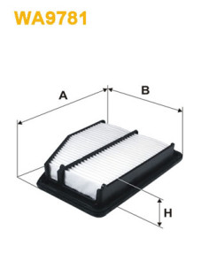 WA9781 Vzduchový filtr WIX FILTERS