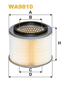 WA9810 WIX FILTERS vzduchový filter WA9810 WIX FILTERS