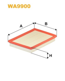 WA9900 Vzduchový filtr WIX FILTERS