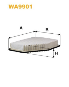 WA9901 Vzduchový filtr WIX FILTERS