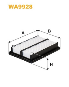 WA9928 Vzduchový filtr WIX FILTERS