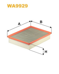 WA9929 WIX FILTERS vzduchový filter WA9929 WIX FILTERS