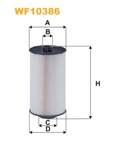 WF10386 WIX FILTERS palivový filter WF10386 WIX FILTERS