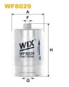 WF8029 Palivový filtr WIX FILTERS