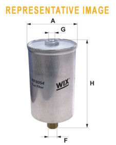 WF8030 Palivový filtr WIX FILTERS
