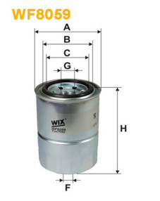 WF8059 Palivový filtr WIX FILTERS