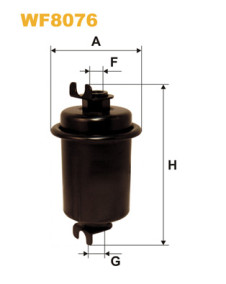 WF8076 Palivový filtr WIX FILTERS