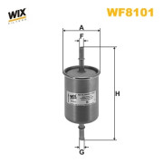 WF8101 WIX FILTERS palivový filter WF8101 WIX FILTERS