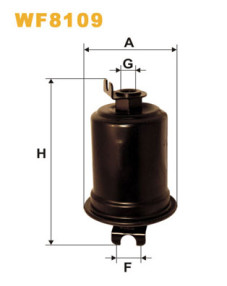 WF8109 WIX FILTERS palivový filter WF8109 WIX FILTERS