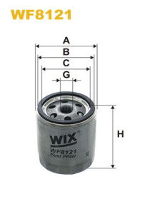 WF8121 WIX FILTERS palivový filter WF8121 WIX FILTERS