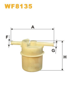 WF8135 WIX FILTERS palivový filter WF8135 WIX FILTERS