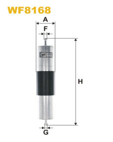 WF8168 WIX FILTERS palivový filter WF8168 WIX FILTERS