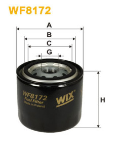 WF8172 WIX FILTERS palivový filter WF8172 WIX FILTERS