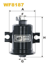WF8187 Palivový filtr WIX FILTERS