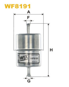 WF8191 Palivový filtr WIX FILTERS