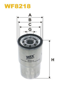 WF8218 WIX FILTERS palivový filter WF8218 WIX FILTERS