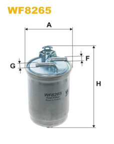 WF8265 WIX FILTERS palivový filter WF8265 WIX FILTERS
