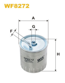 WF8272 Palivový filtr WIX FILTERS