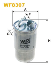 WF8307 Palivový filtr WIX FILTERS