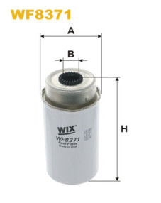 WF8371 Palivový filtr WIX FILTERS