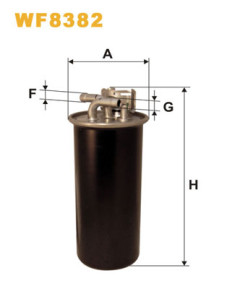 WF8382 WIX FILTERS palivový filter WF8382 WIX FILTERS