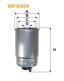 WF8499 Palivový filtr WIX FILTERS