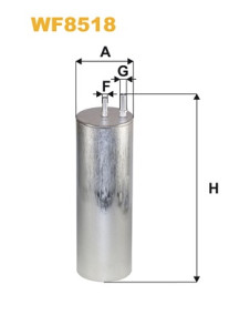 WF8518 WIX FILTERS palivový filter WF8518 WIX FILTERS