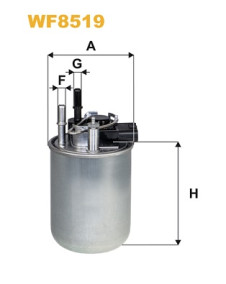 WF8519 WIX FILTERS palivový filter WF8519 WIX FILTERS