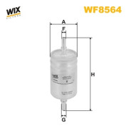 WF8564 WIX FILTERS palivový filter WF8564 WIX FILTERS