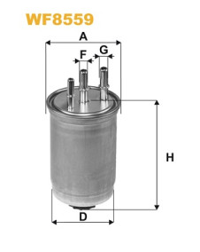 WF8569 WIX FILTERS palivový filter WF8569 WIX FILTERS