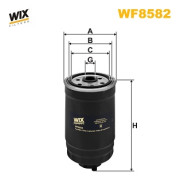 WF8582 Palivový filtr WIX FILTERS
