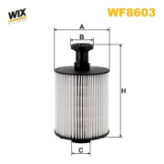 WF8603 WIX FILTERS palivový filter WF8603 WIX FILTERS